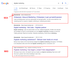 marketing seo sea