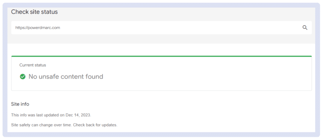 link checker safe